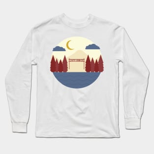 Camping iconic design - Camp ivanhoe Long Sleeve T-Shirt